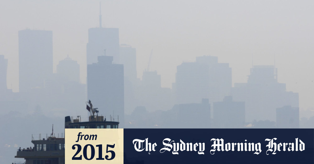 Sydney air pollution exceeds national standards, NSW Environmental